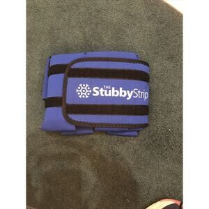 Blue The STUBBY Strip Neoprene Beer, Water, Soda Cooler Carrier